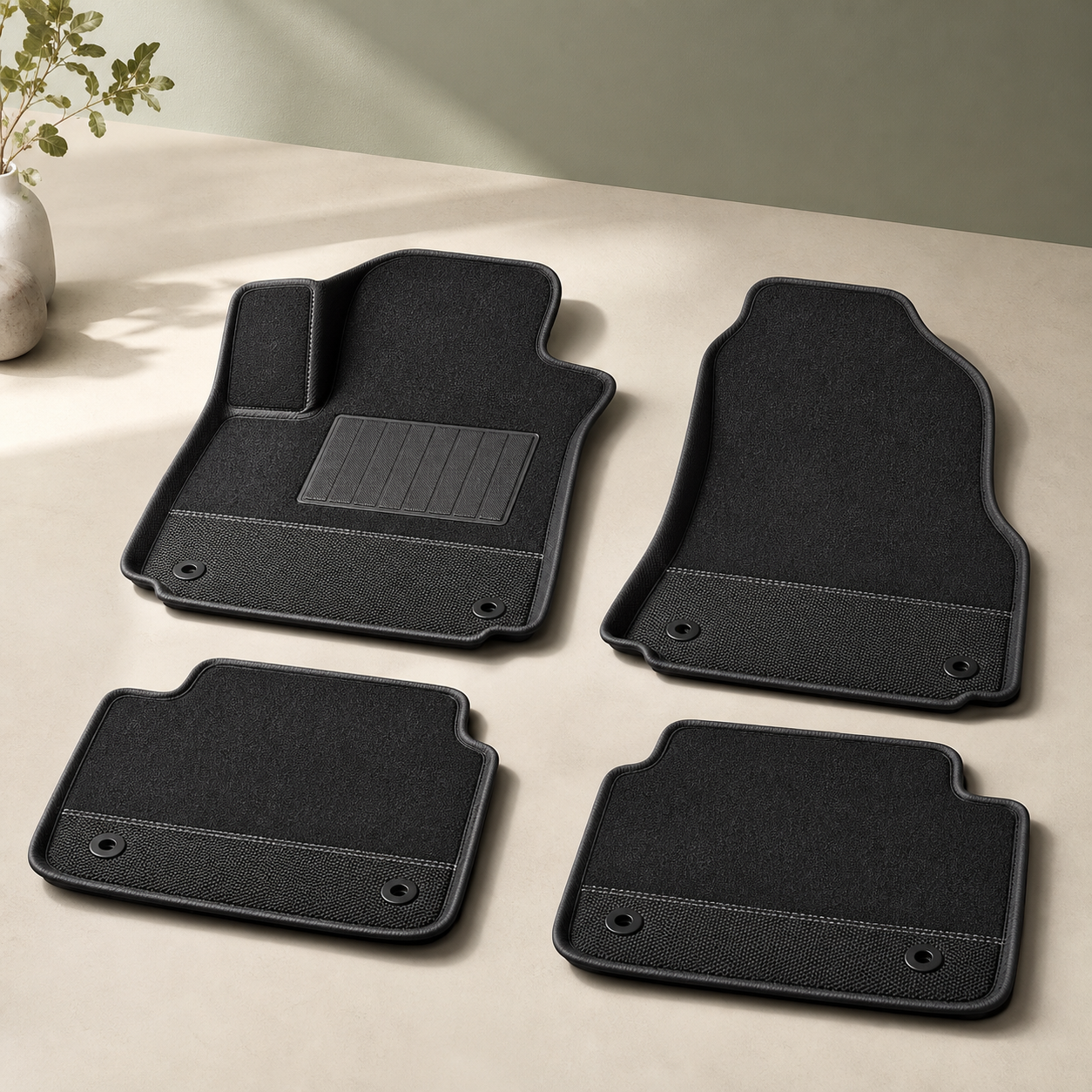 Tailored All-Weather Floor Mat Set