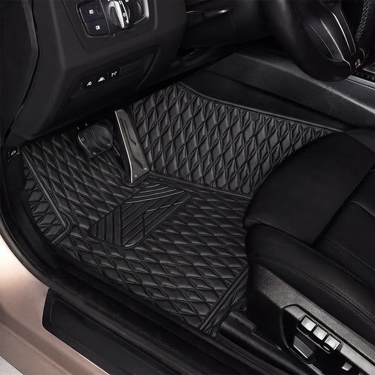 Custom Twin-Diamond Premium Car Floor Mats